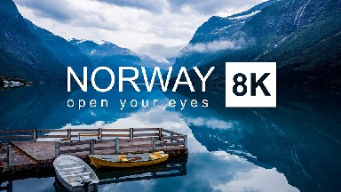 8K超高清北欧挪威自然人文风光写真纪录视频下载