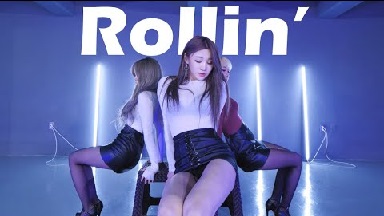 【4K超清热舞视频】【韩国女团GirlCrush表演BraveGirls《Rollin'》动作火辣】【MP4/295M】