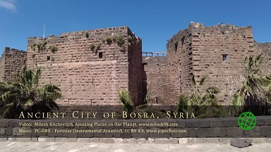 【4K超清风景视频】【世界文化遗产 叙利亚 布斯拉古城遗址 Bosra Syria】【WEBM/639M/5.5分钟/城通/迅雷】