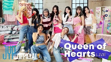 【4K超清MV】【韩国女团Twice《Queen Of Hearts》直播剪辑版MV】【MP4/281M/城通/夸克】