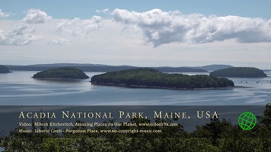 【4K超清风景视频】【山海湖俱美 美国缅因州 阿卡迪亚国家公园 Acadia National Park Maine】【WEBM/1.4G/12分钟/城通/迅雷】