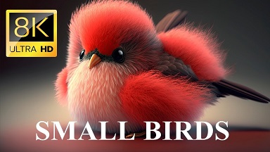 【8K超清动物视频】【可爱的小鸟 和它们的名字与叫声！太可爱了哇！！！】【WEBM/2.3G/20分钟/夸克】