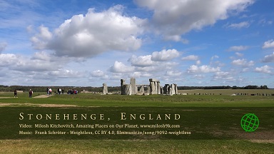 【4K超清风景视频】【英国巨石阵 Stonehenge England】【MP4/268M/3分钟/夸克】