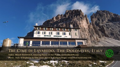 【4K超清风景视频】【意大利 多洛米蒂山区 拉瓦雷多三尖峰 Tre Cime di Lavaredo The Dolomites】【WEBM/907M/8分钟/夸克】