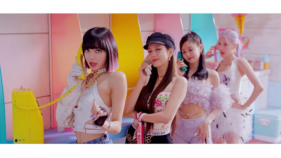 韩国女团BLACKPINK与欧美女星Selena Gomez合作带来《Ice Cream》4K超清MV下载