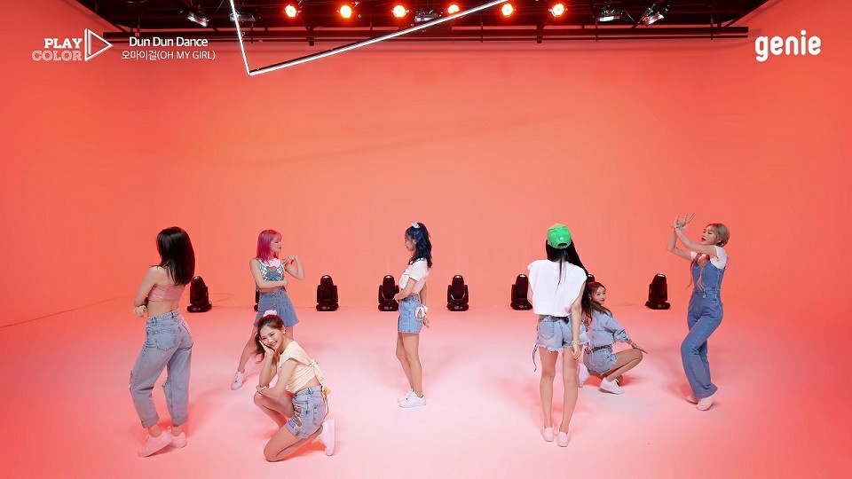 [Play Color] 오마이걸(Oh My Girl) - Dun Dun Dance [2160p]25