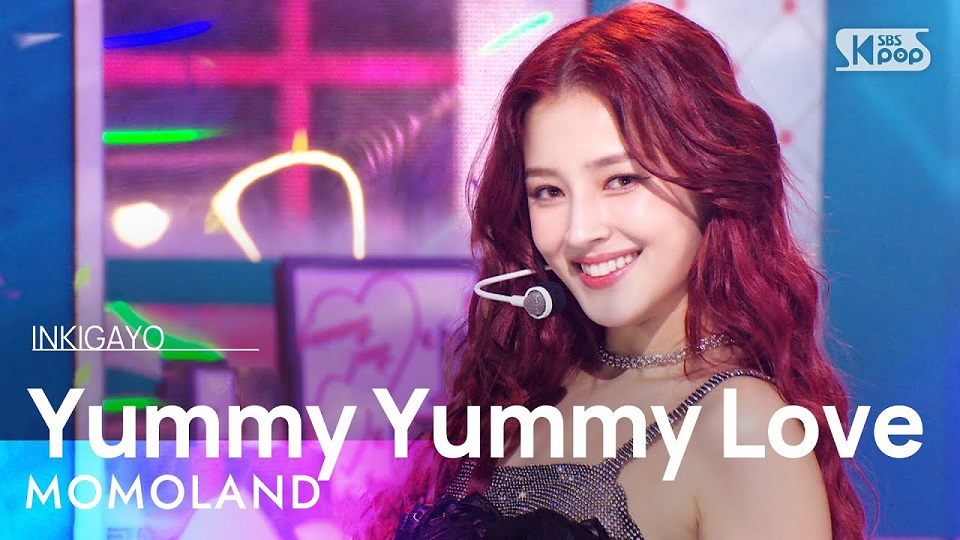 韩国女团MOMOLAND《Yummy Yummy Love》现场版2K1080P超清MV下载