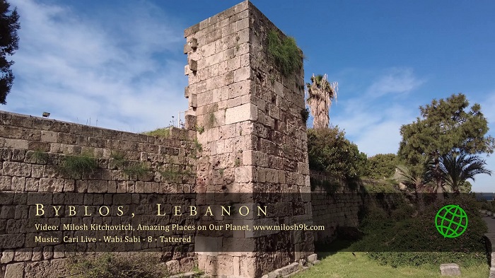 腓尼基古城 黎巴嫩 比布鲁斯Byblos Lebanon 4K超清风景视频下载