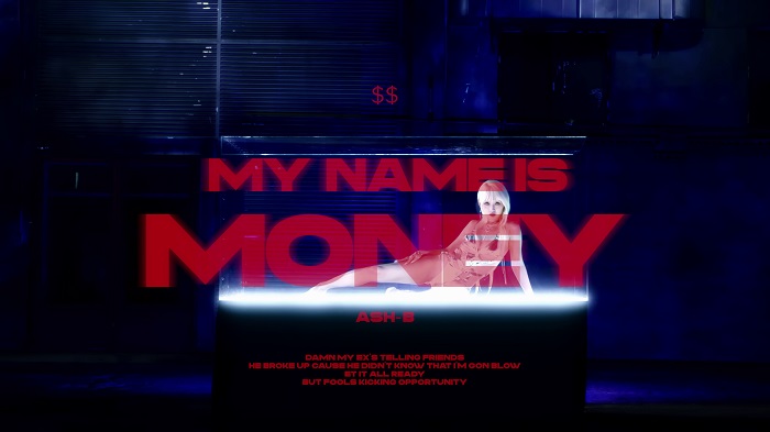 韩国说唱歌手ASH-B 《My Name Is Money》4K超清MV下载