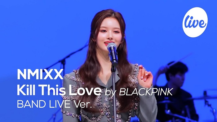 韩国女团Nmixx翻唱BlackPink《Kill This Love》乐队现场版4K超清MV下载