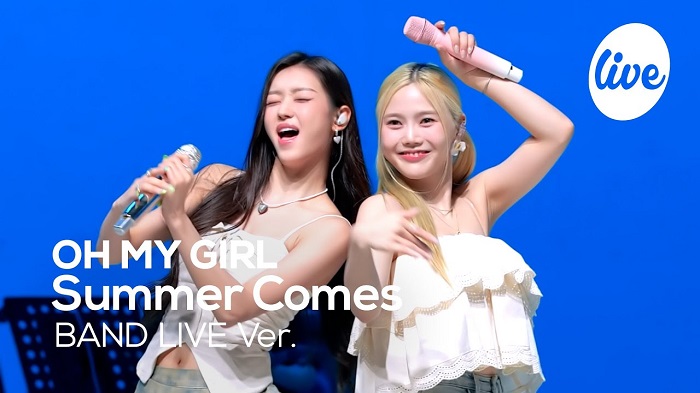 韩国女团OhMyGirl《Summer Comes》乐队现场版4K超清MV下载