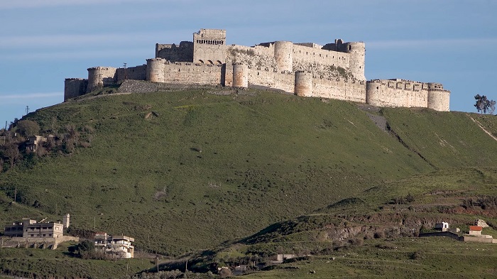 叙利亚骑士堡 Krak des Chevaliers Syria 4K超清风景纪录视频下载