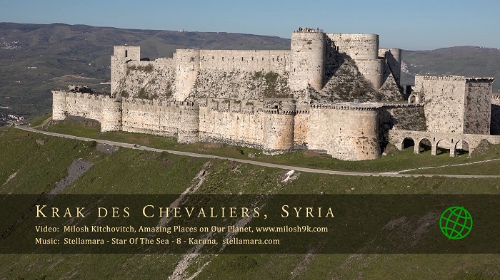 叙利亚骑士堡 Krak des Chevaliers Syria 4K超清风景纪录视频下载