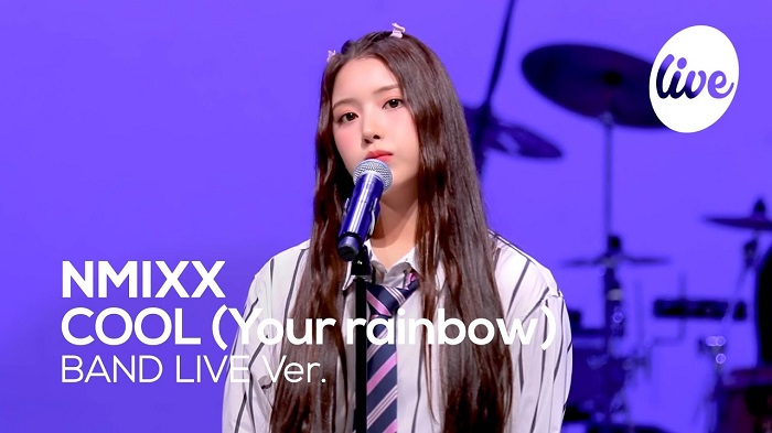 韩国女团Nmixx《Cool(Your Rainbow)》乐队现场版4K超清MV下载