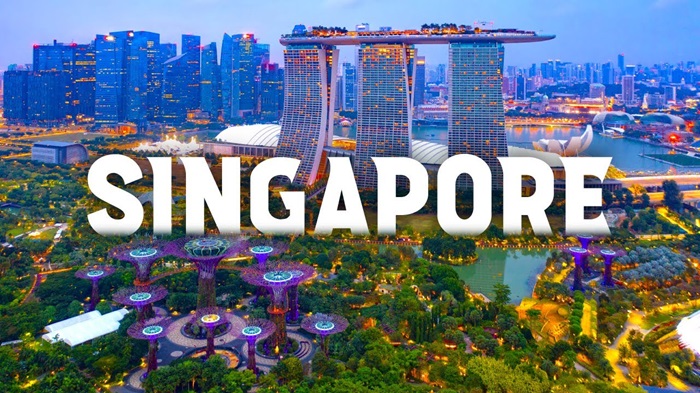 8K超高清 新加坡 无人机航拍视频下载
